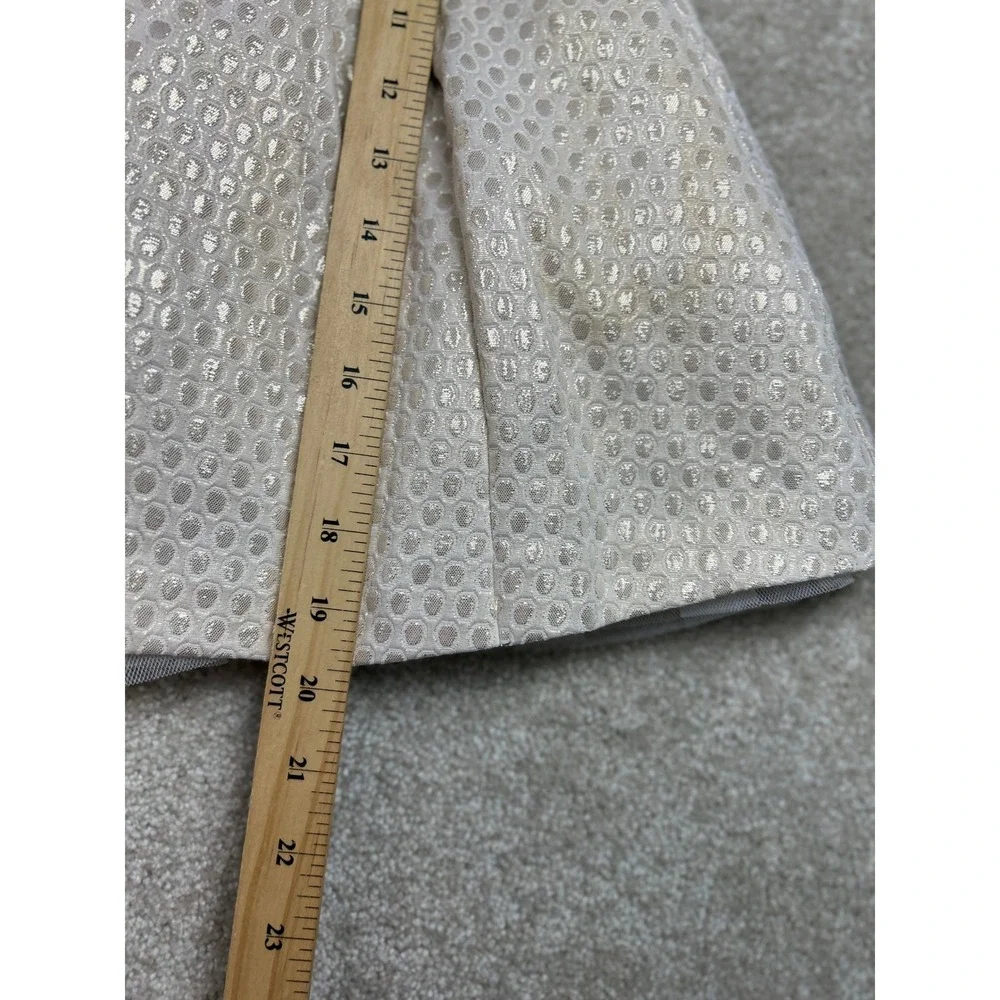 Gymboree Dress 18-24 Months Gold Metallic Jacquard Bow Party Holiday Formal